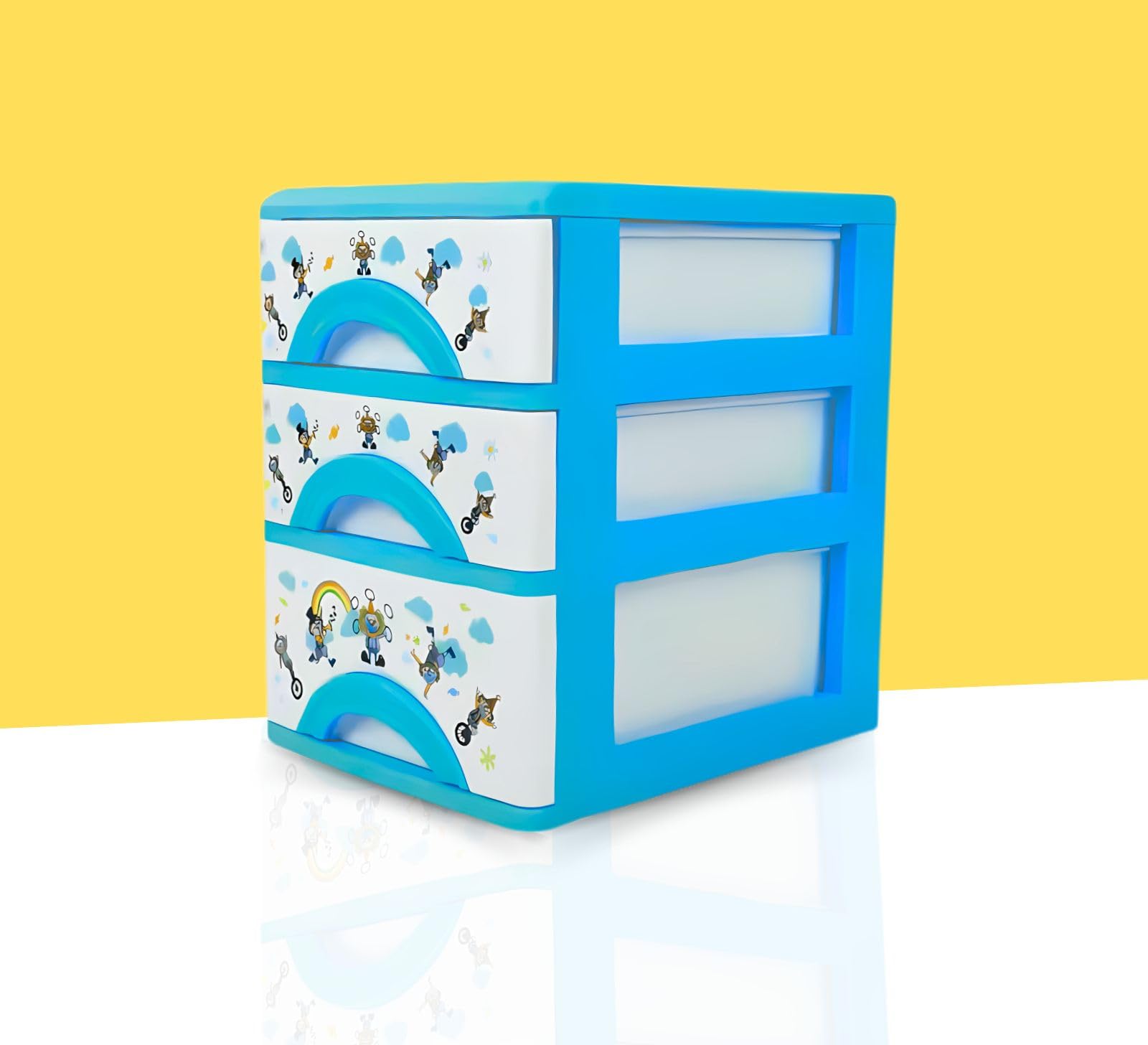 FEELINGS Mini Drawer, 3 Layers, Blue