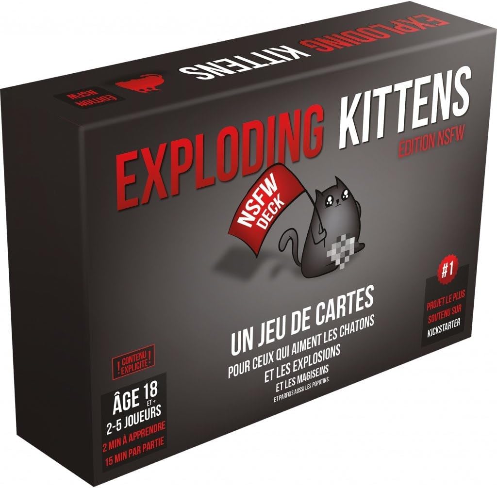 Exploding-Kittens: NSFW Edition (Explicit Content) New