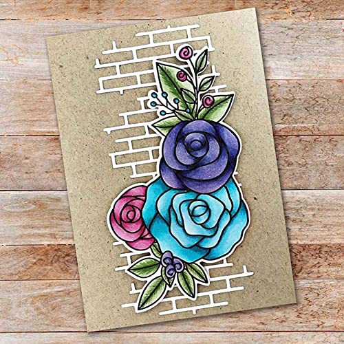 Square Flower Frame Cutting Dies for Card Making,Cutting Dies Cut Stencils for DIY Scrapbooking Photo Album Decorative Embossing Paper Dies for Card Making Templated - Image 3