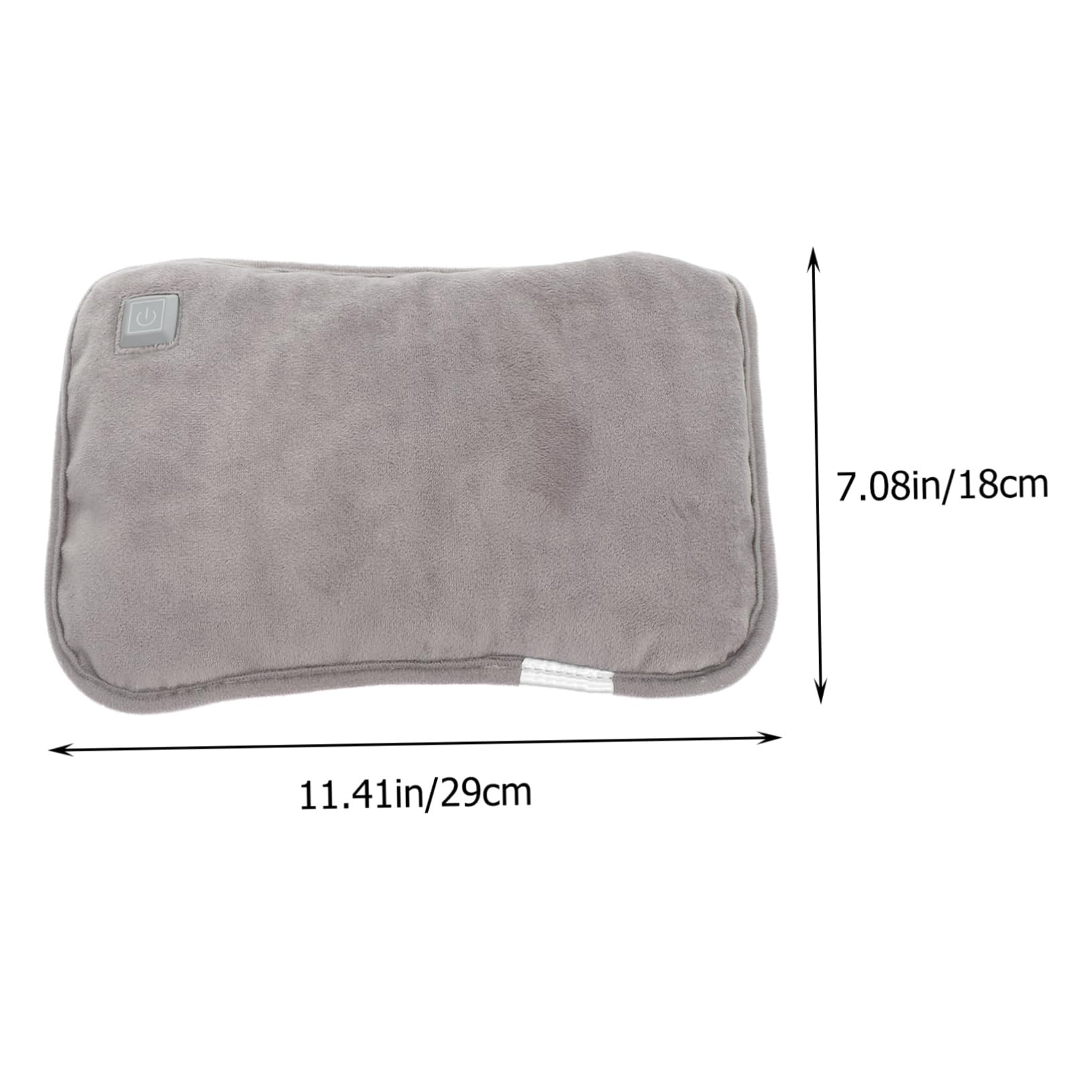 Outanaya 1Pc USB Electric Heating Hand Warming Bag Convenient Winter Heater Temperature Settings Portable Design for Home Use Skin Friendly Material Includes Power Cable