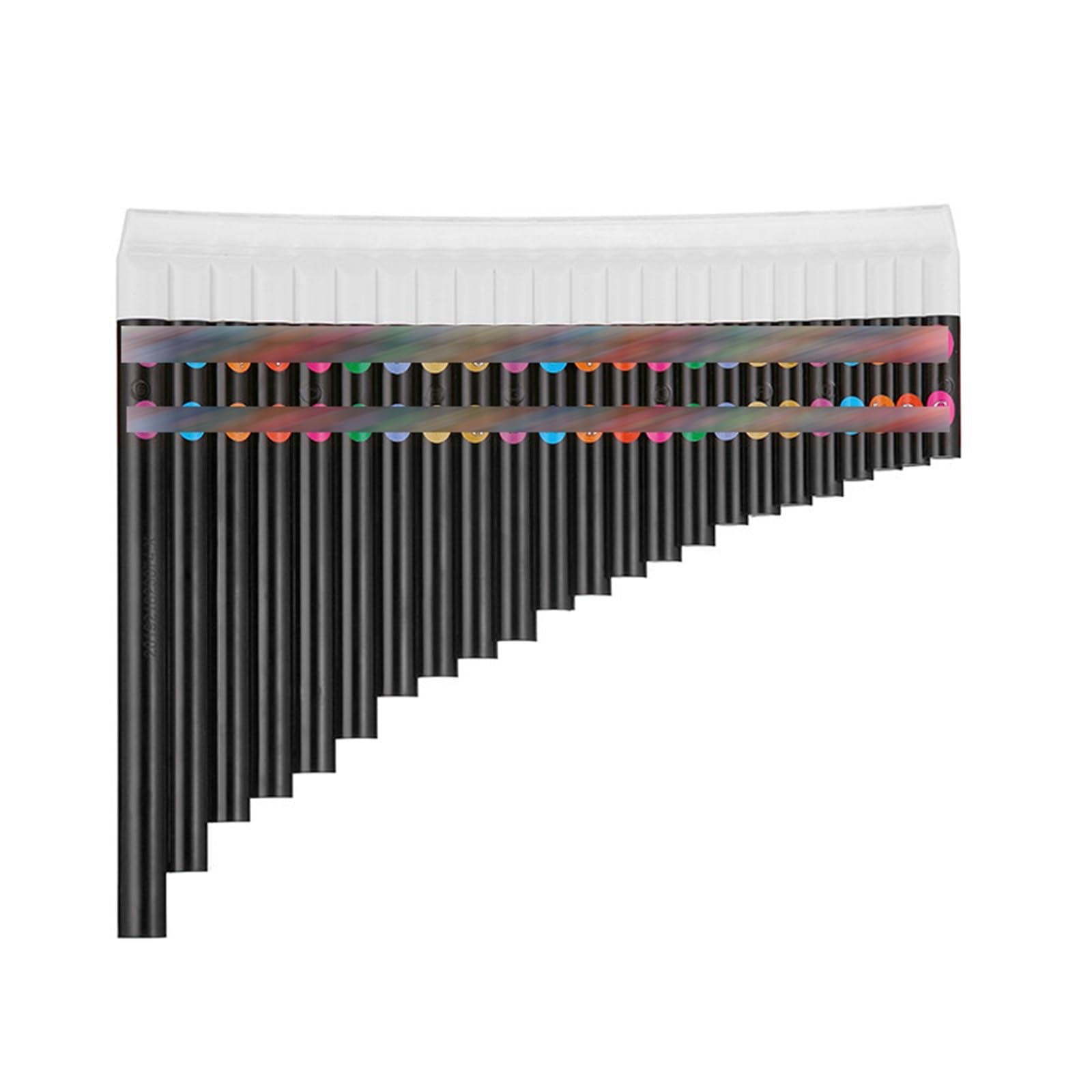 Flûte Pan Professionnels 23 Pipe Panpipes Résine ABS Do Majeur