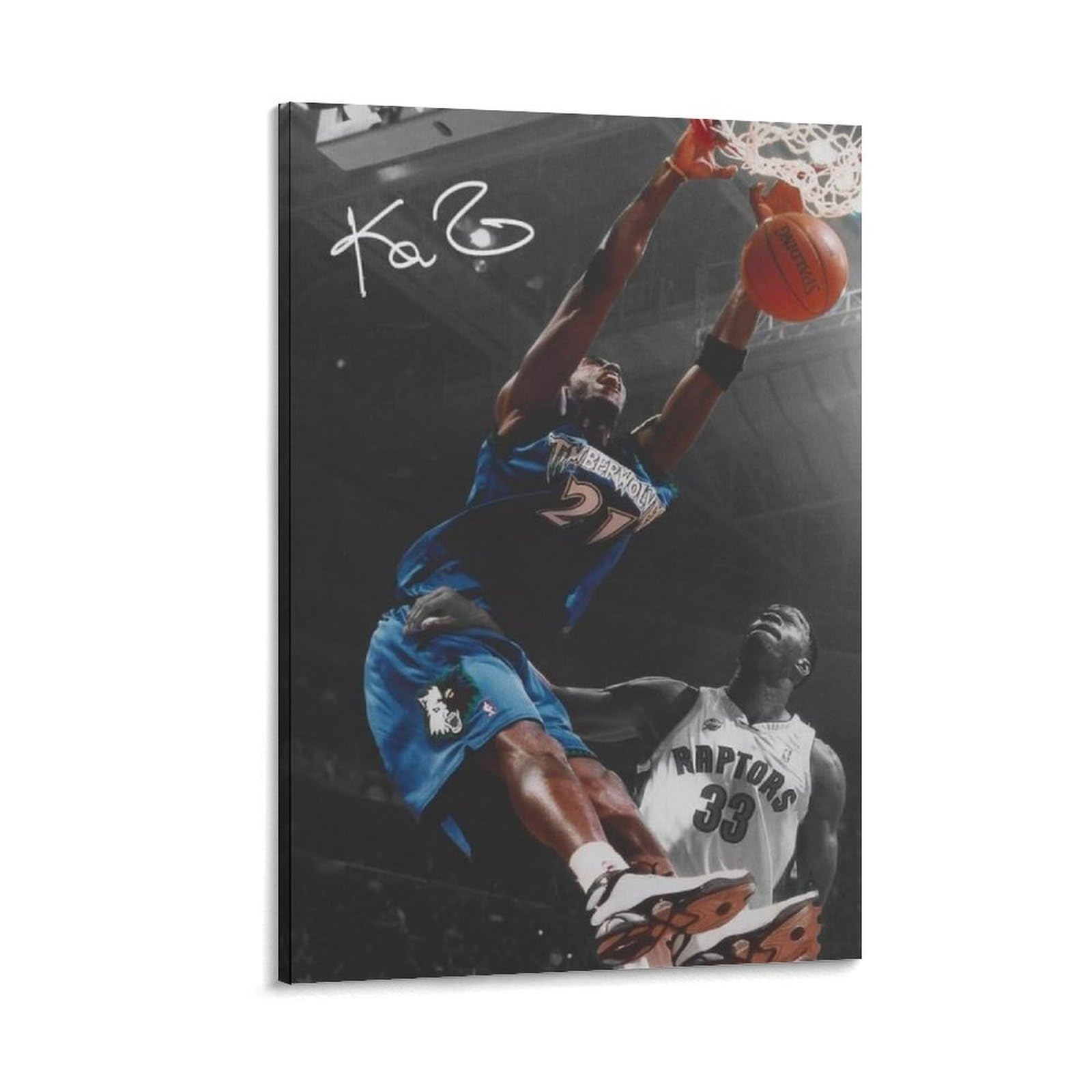 ASUIU Kevin Garnett Canvas Poster Artworks Canvas Poster Wall Art Prints Home Modern Decor 16x24inch(40x60cm)