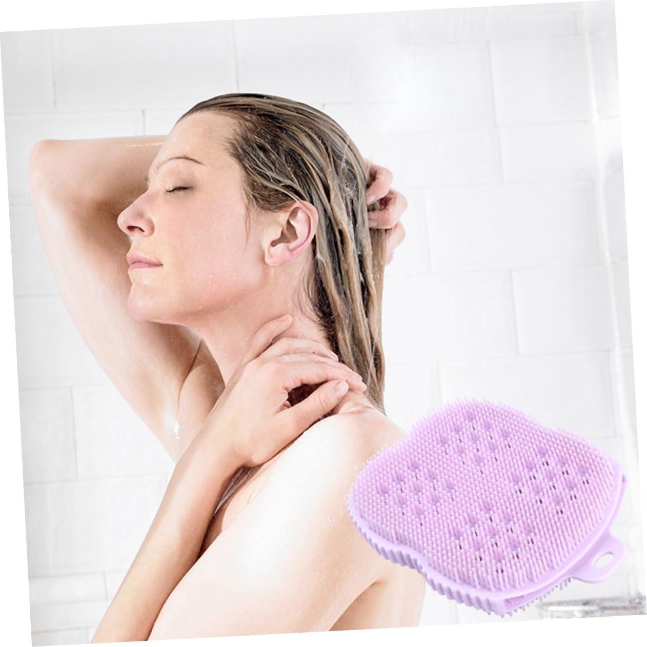 DOITOOL 6stücke Teiliges Dusche Bürste Praktische Massagebürste Für Körperpeeling Und Rückenmassage Sanft Zur Haut Für Männer Und Frauen