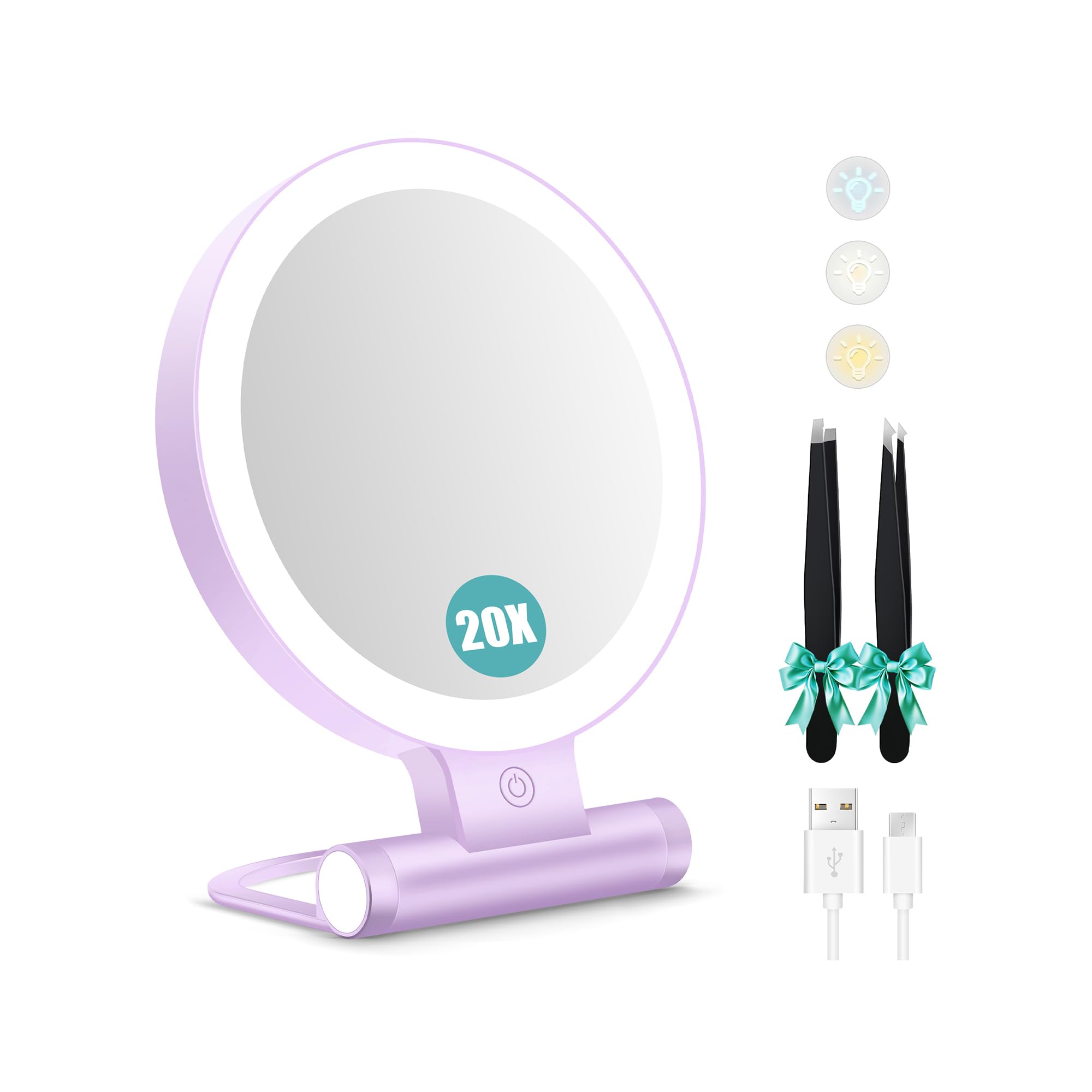 B Beauty Planet Magnifying Mirror with Light 30X