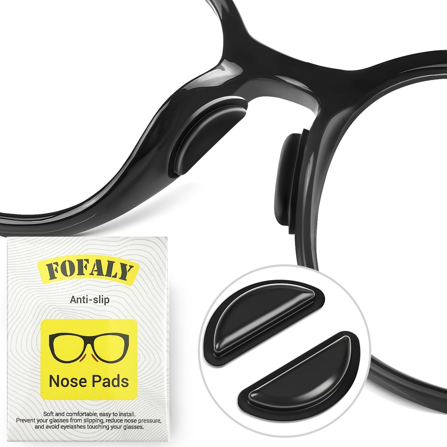 Nose Pads for Glasses, Anti-Slip...