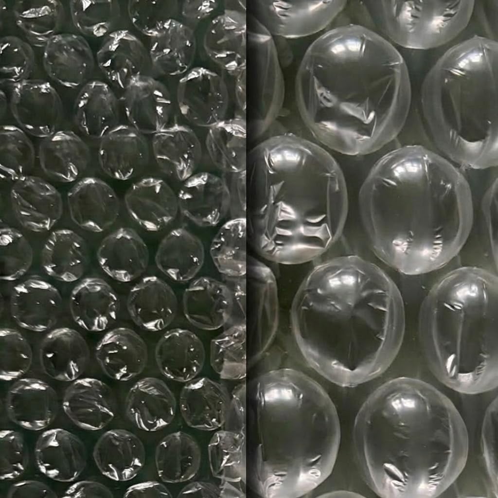 Plástico burbujas grandes | Burbujas diámetro 25mm | Rollo papel burbuja 40 cm x 75 m | Rollo burbuja acolchado | Alta protección para cualquier objeto