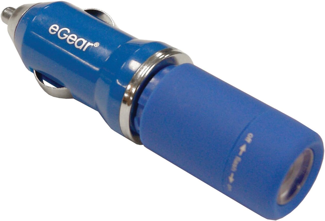eGear LED Lighting Jolt/Volt Combo Rechargeable LED Light, Blue