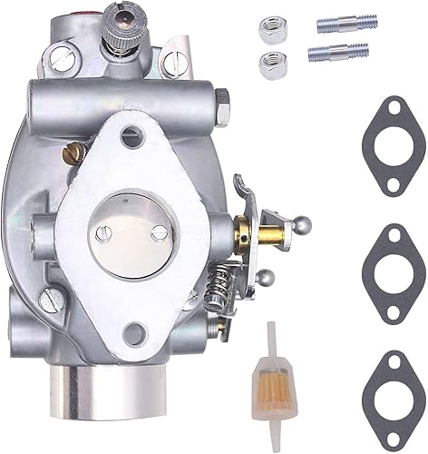 Miniatura 6 de NENKUTEN Carburador para Ford 501 601 701 4 Cyl y válvula de cierre de combustible 311292 738522