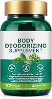 Vista 1 de Chlorophyll Capsules Body Deodorizing Supplement Natural Internal Odor Control with Chlorophyllin, Parsley and Peppermint for Skin, Breath