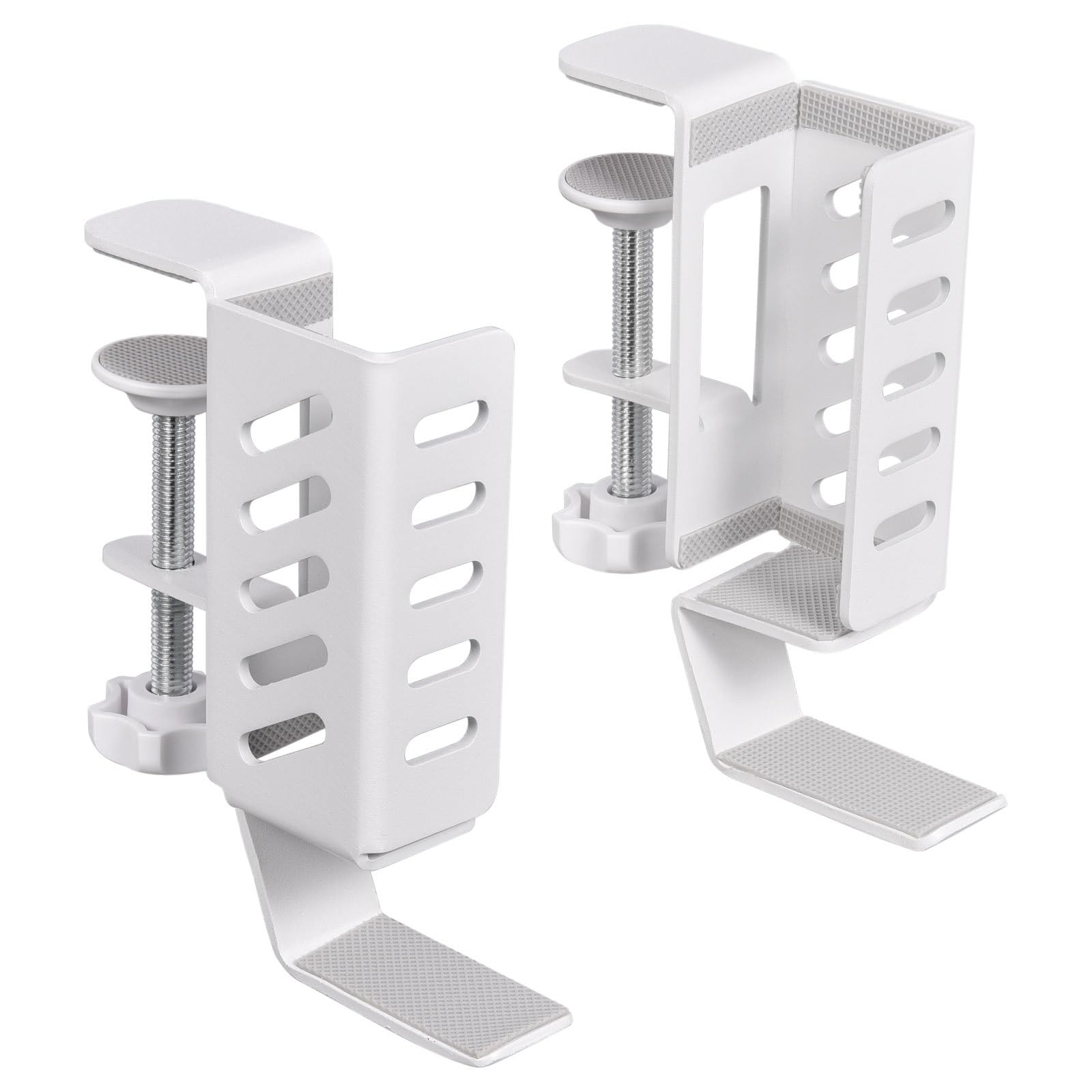 Nucelit Headphone Holder Desk Side Storage Under Desk Storage Hanging Organiser Laptop Holder Headphone Laptop Organisers