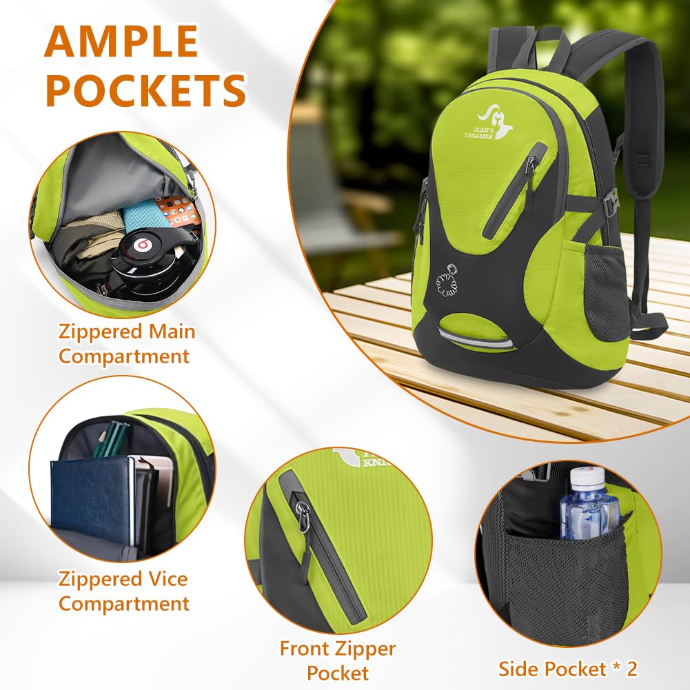 flintronic Zaino per Ciclismo, Impermeabile Zaino Da Trekking, Portatile Borsa Sportiva Da Esterno, Leggero e Versatile Borsa Da Ciclismo, per Trekking Viaggio Alpinismo Sport All'aperto