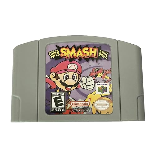 Super Smash Bros - Nintendo 64 N64 Video Game Cartridge Console US Version