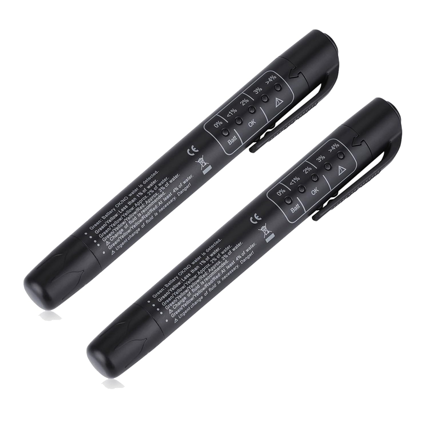 Brake Fluid Tester, Auto Brake Liquid Diagnostic Testing Tool, Oil Moisture Analyzer with 5 LED Indicators, Auto Brake Diagnostic Checker Tool for