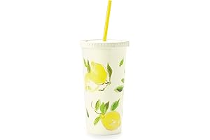 Kate Spade New York 20oz Lemon Travel Cup