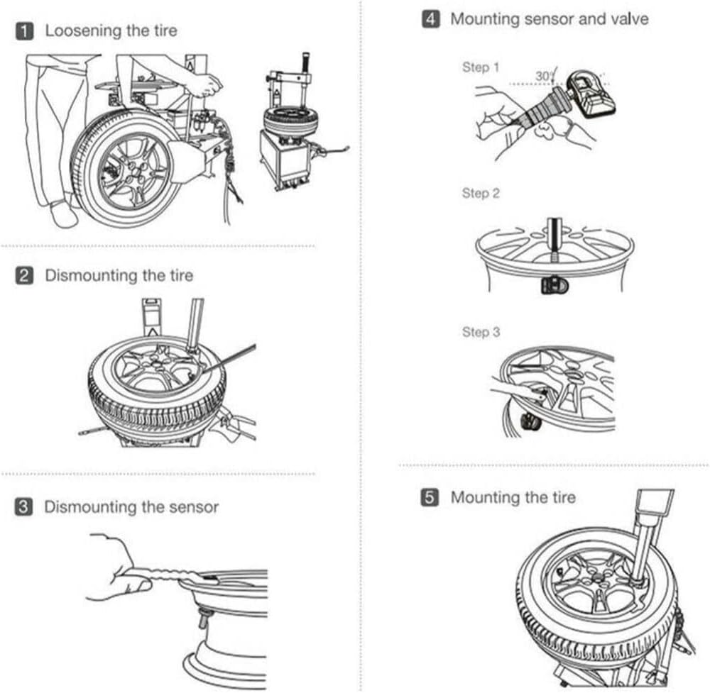 Tire Pressure Monitoring Test for Dodge for Ram 1500 2009 2010 TPMS Car Tire Pressure Sensor 56029359AC 56029359AB