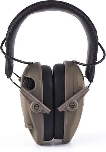 Vista 58 de Walker's Razor Slim Shooter Electronic Hunting Orejeras de protección auditiva plegables Razor Slim Verde Patriot,Flat Dark Earth,Tierra oscura