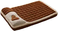 Cama Pet Ortopédica VMSTARK com Zíper, Capa Lavável, Antiderrapante – Cama para Cachorro e Gato Colchão Pet