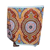 Tela egipcia de tejidos mixtos multicolor para decorar o usarlo como quieras. El ancho es de 150 cm