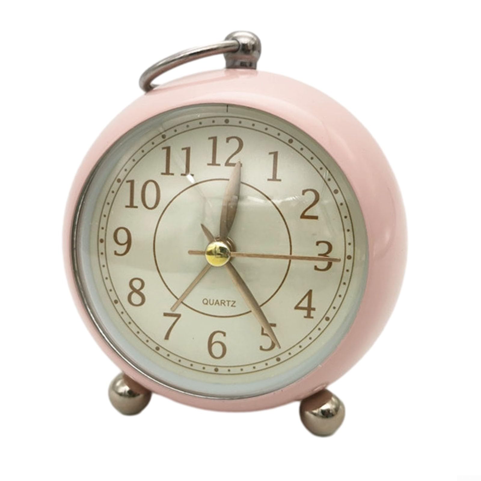 Sveglia Analogica Vintage Con Luce Notturna, Silenziosa (senza Ticchettio), Per Comodino Camera Da Letto - Colore Blu
