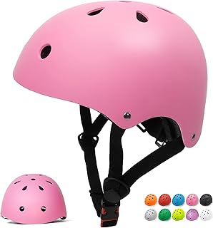 Glaf Toddler Bike Helmet 2-8 Years Old Kids Helmets Boys Girls Multi-Sport Helmet Adjustable Skateboard Cycling Helmet Lig...