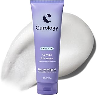 Curology Limpiador facial suave, lavado facia...