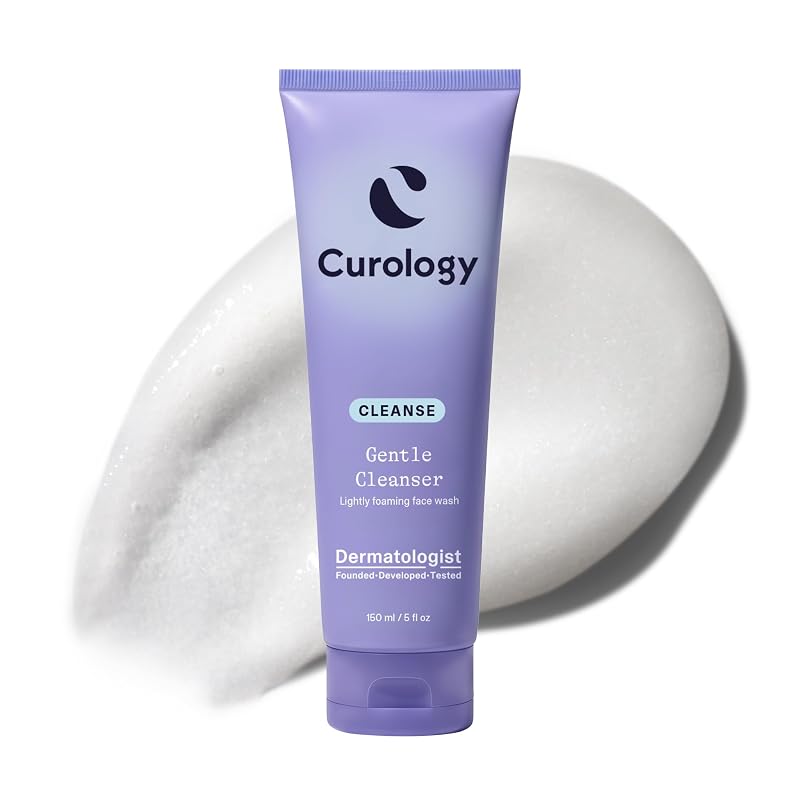 Curology Gel de Limpeza Facial Suave com Espuma Leve, 142 g