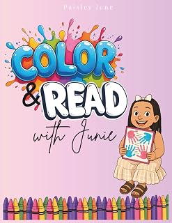 Color and Read with Junie: Simple Sentences, Sight Words, and Coloring Fun