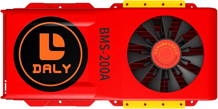 DALY SMART BMS Li-ion 3S 12V 200A with Programmable Bluetooth Module and Common Port Cooling Fan