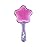 Zou.Rena Little Girls Hair Brush Easily Brushed Through Tangles-No Liquid,Glitter Confetti Unicorn Gifts Play for Kids Age 3-8(Lavender)
