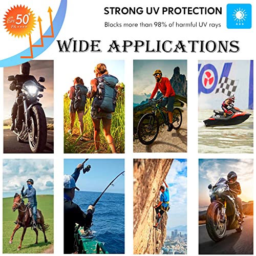 HCMY Multifunctional Magic Scarf Outdoor Headwear Bandana Sports Tube UV Face Mask for Workout Yoga 12pcs - Image 3