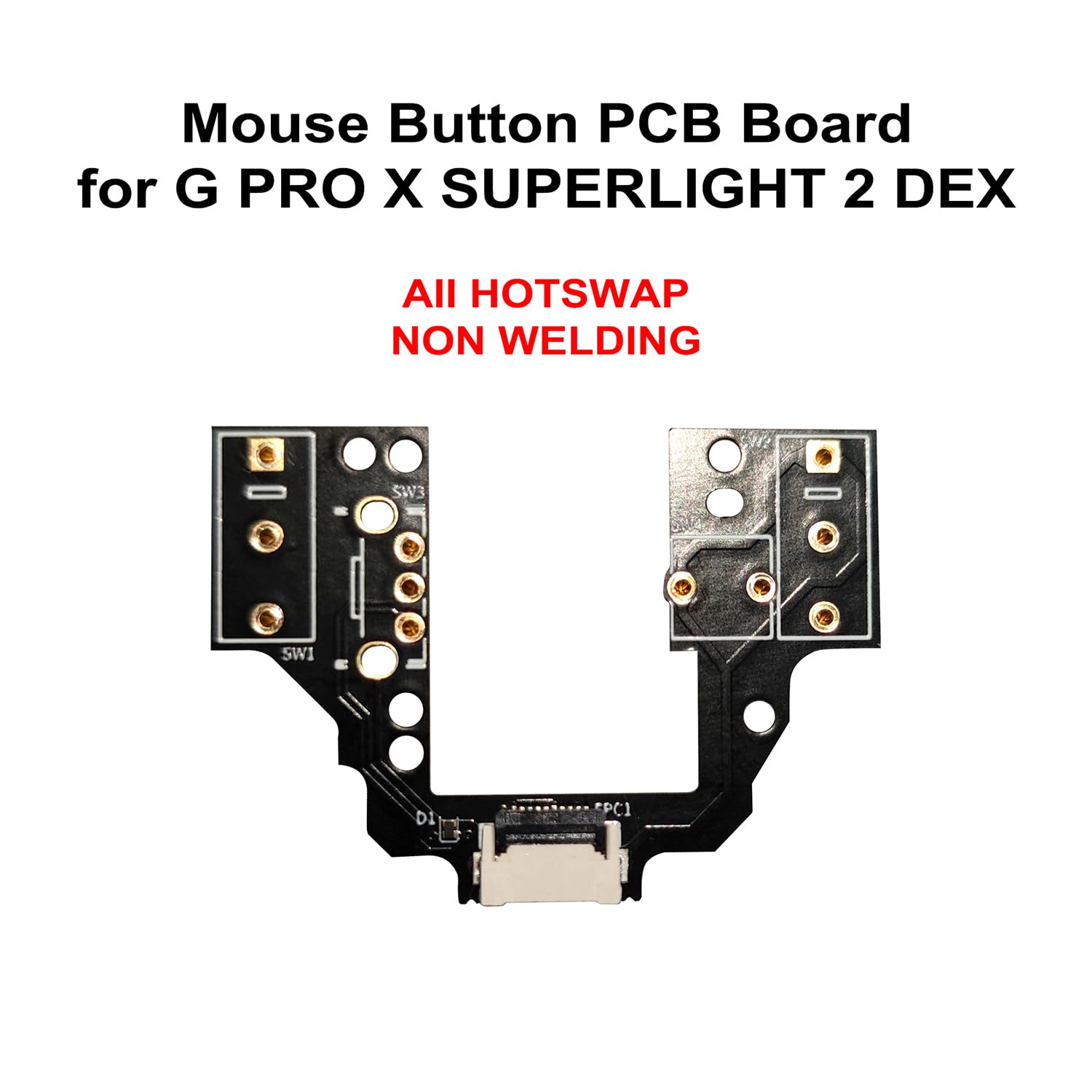 Amazon.com: Hokeyio Hot-Swap Micro Switch PCB Kit for Logitech G