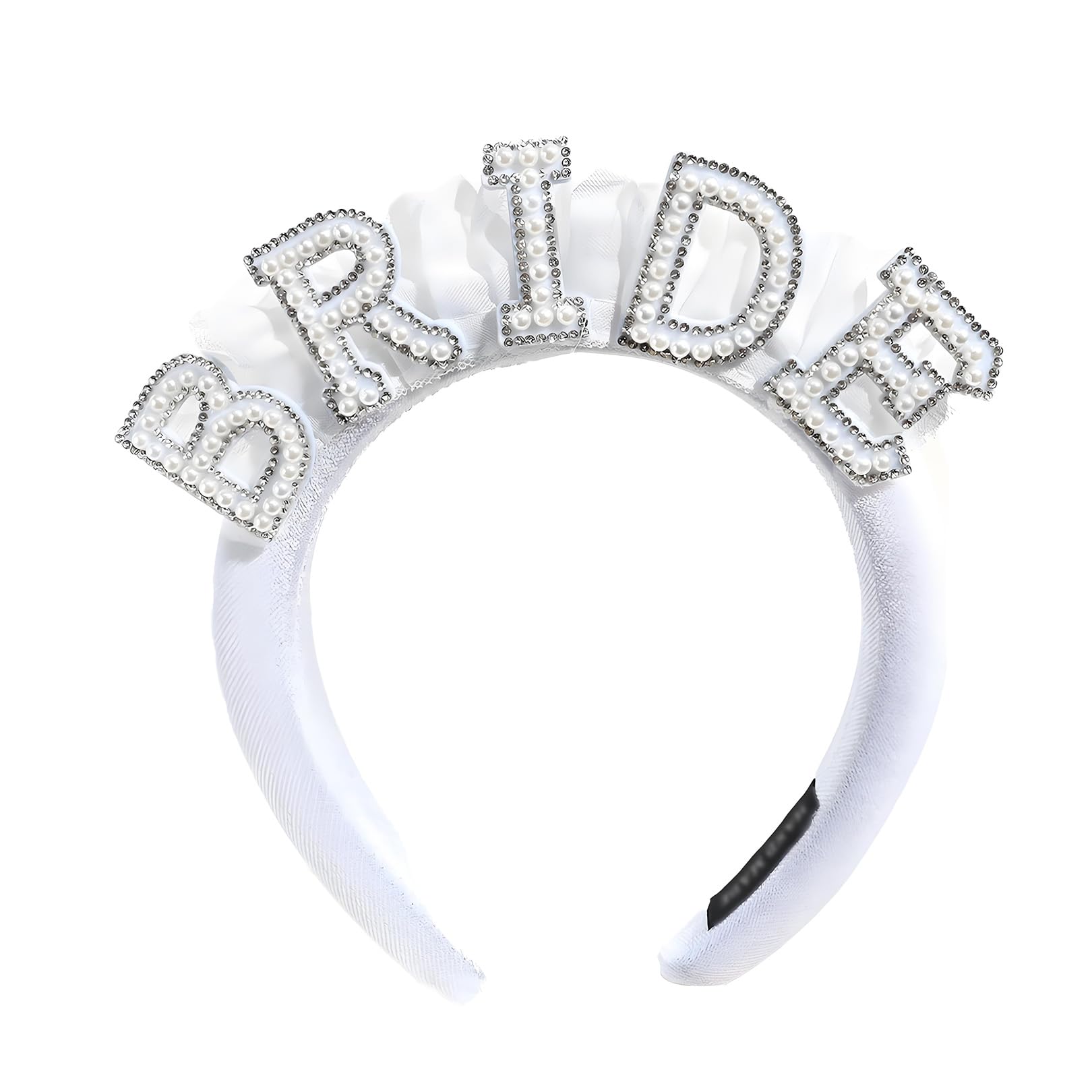 Kit Addio Al Nubilato Bride To Be - Cerchietto E Fascia Per Futura Sposa, Per Feste E Ricordo