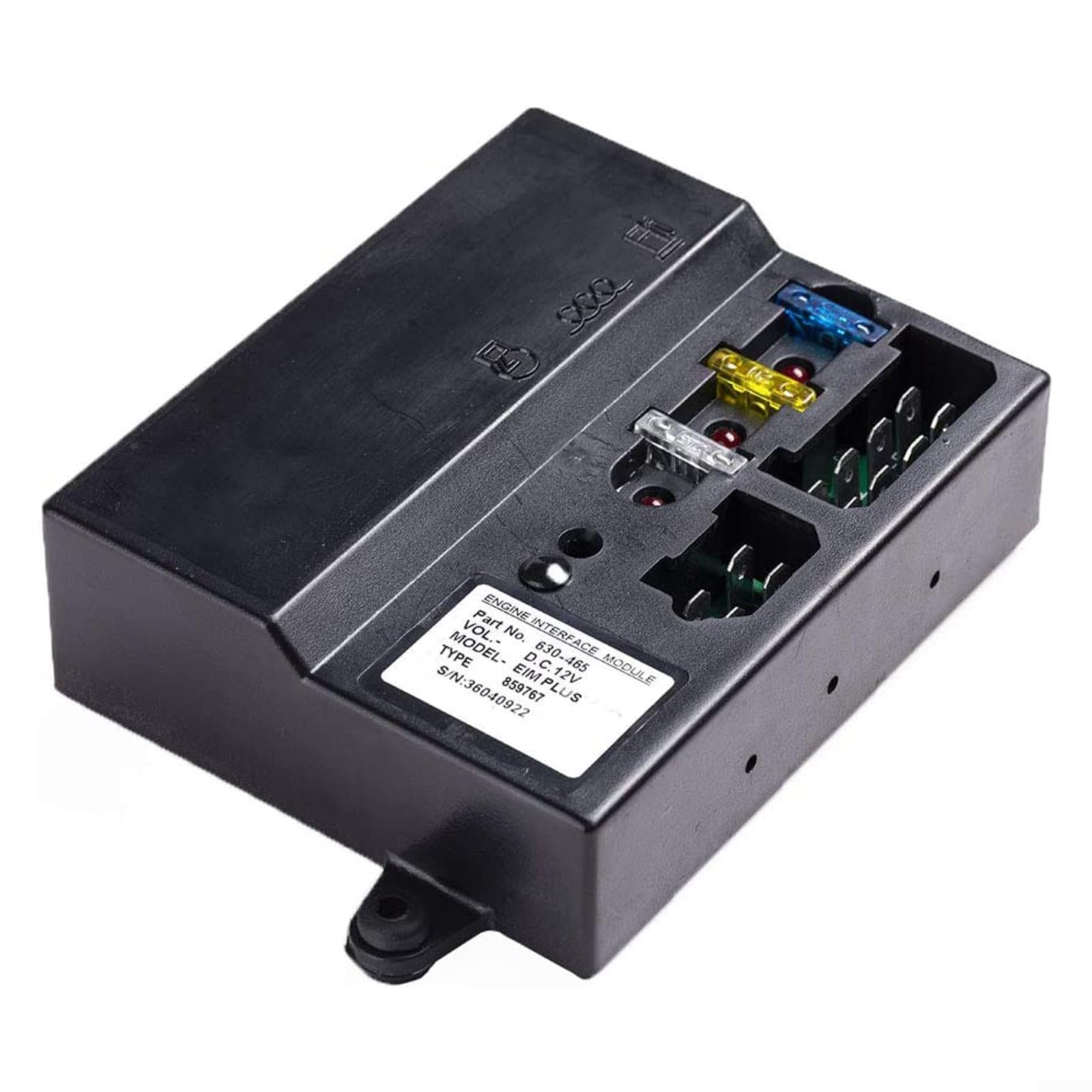 Módulo de interfaz de motor de generador de 12 V EIM 630-088 Unidad de controlador de repuesto Interruptor de relé solenoide de arranque Genset
