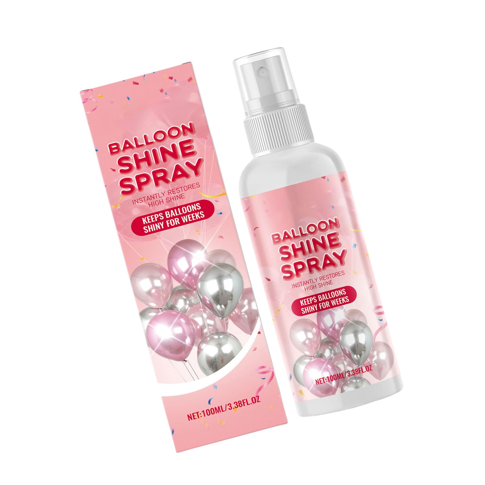 Elnwnnkc Multicolor 100Ml Balloon Shinning Mists Sprayer Accessory For Application At Nighttimes Gatherings Party Decoration Festival Decoration Sprayer