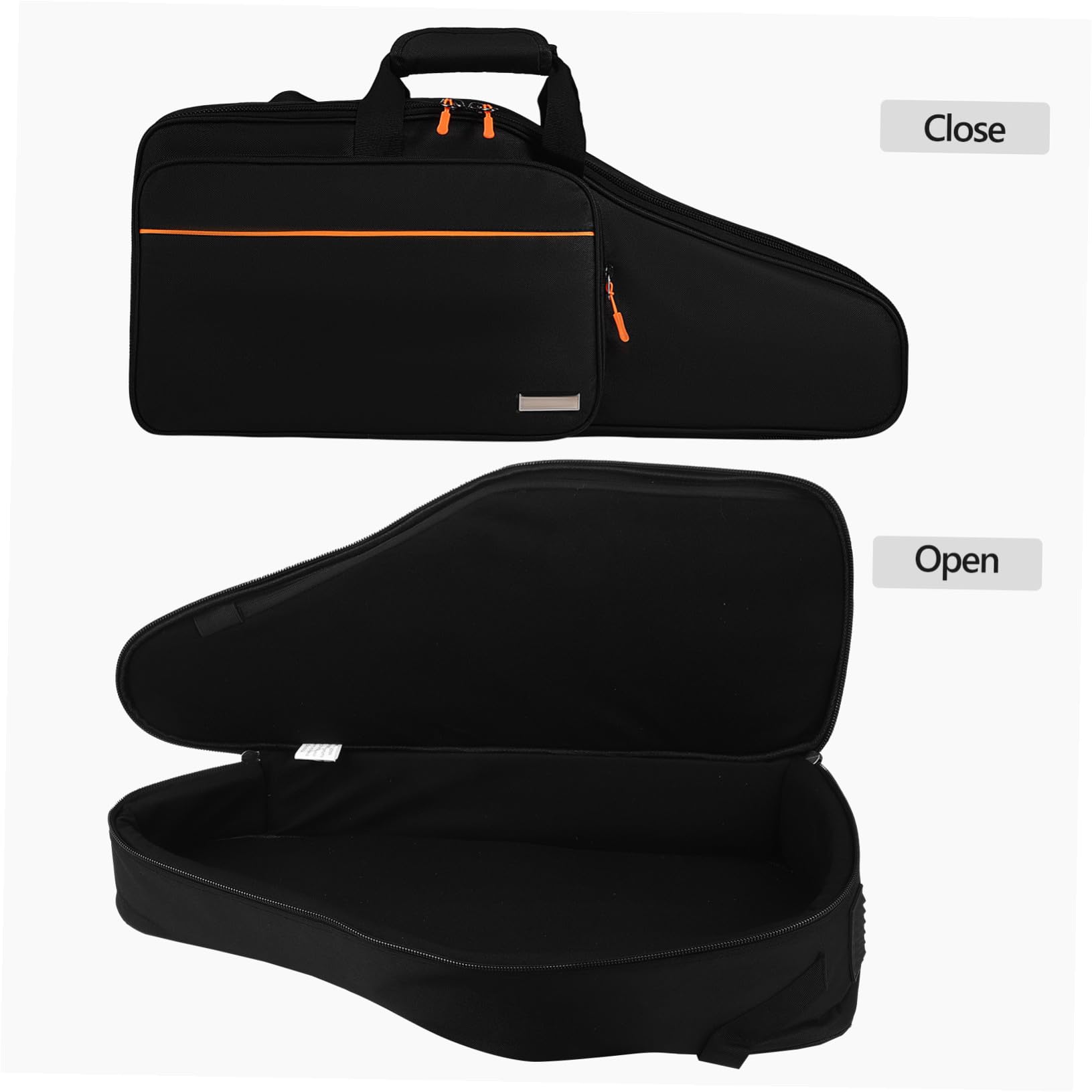 Mikinona Bolsa para Saxofón de Tela Oxford Engrosada con Diseño Antichoque Doble Correa para Mochila y Bandolera Resistente y Fácil de Transportar para Músicos Adultos