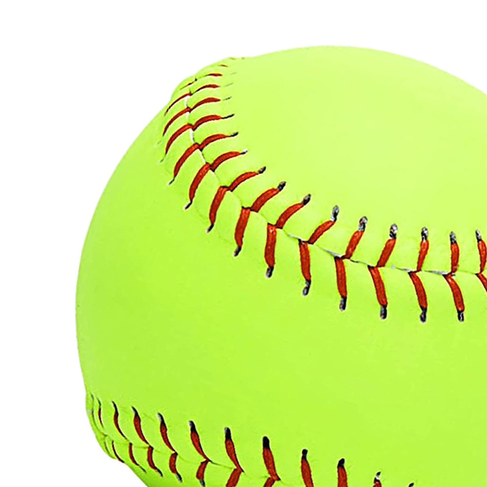 rockible Palline da Softball per Pratica Sportiva Peso Softball a Palla Professionale da Softball a Passo Rapido Leggera per Competizioni in Cortil