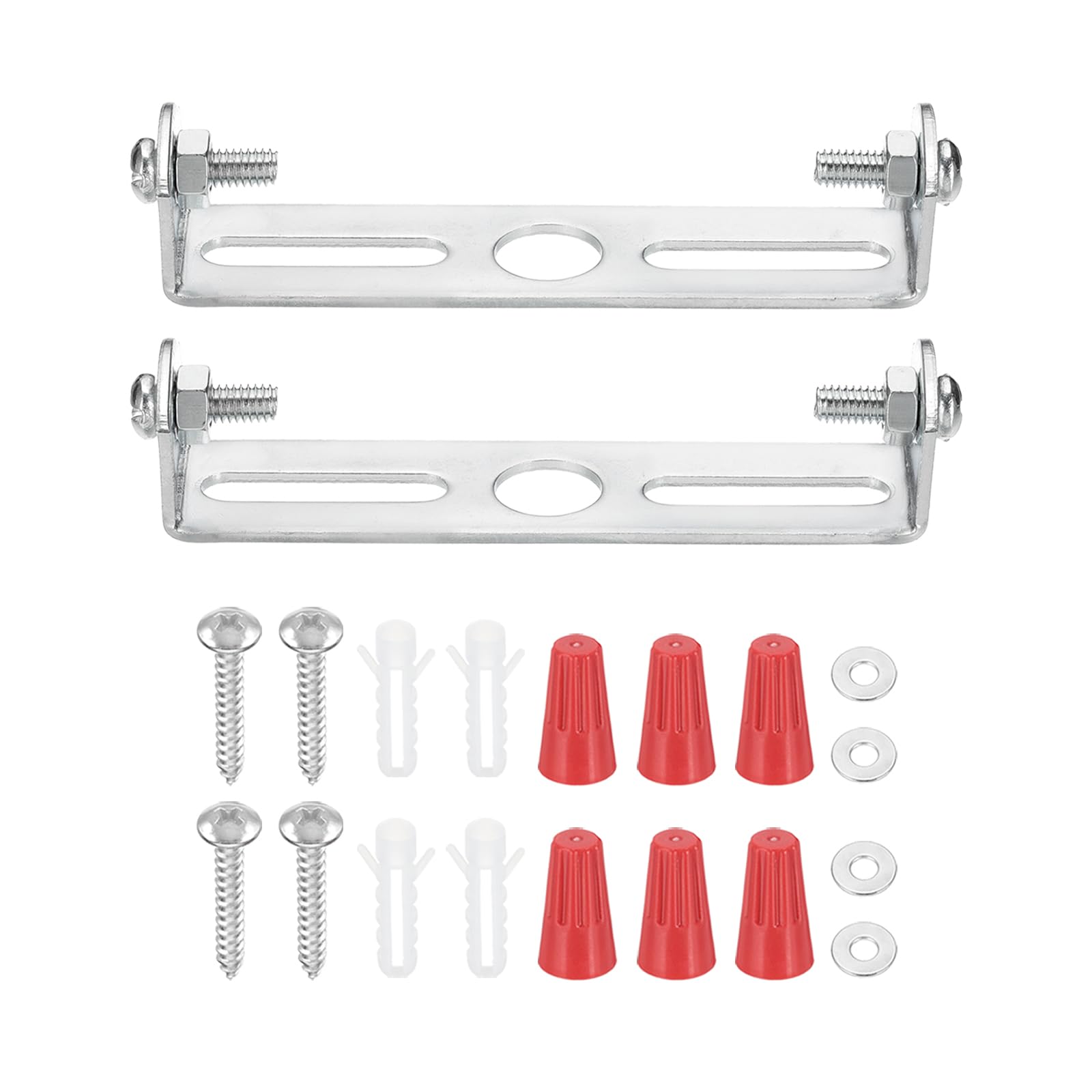 PATIKIL 75mm (3") Universal Light Fixture Mounting Bracket Kit