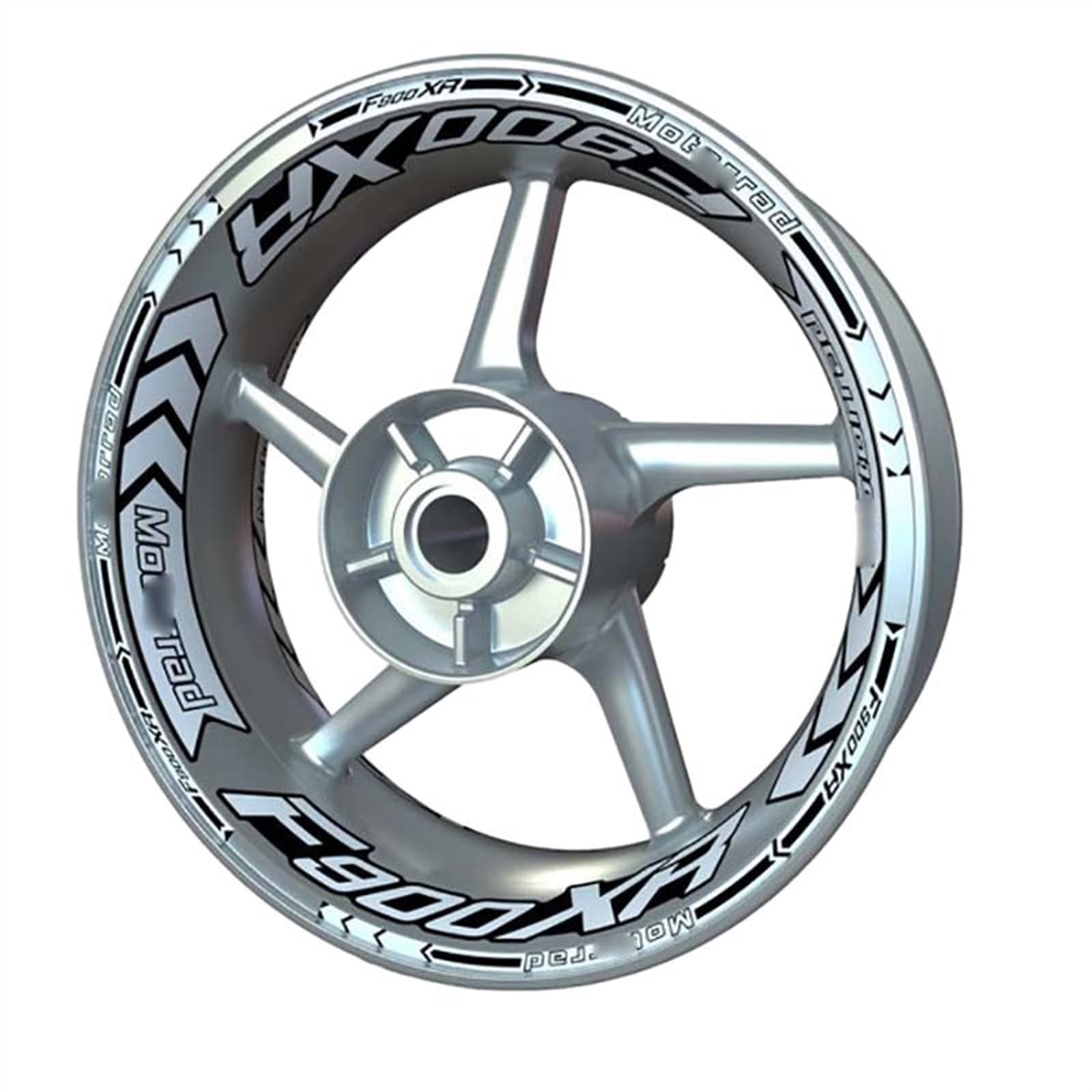 Applique for F900xr Wheel Sticker Rim Decal for F900 XR Front and Rear Set(A7)