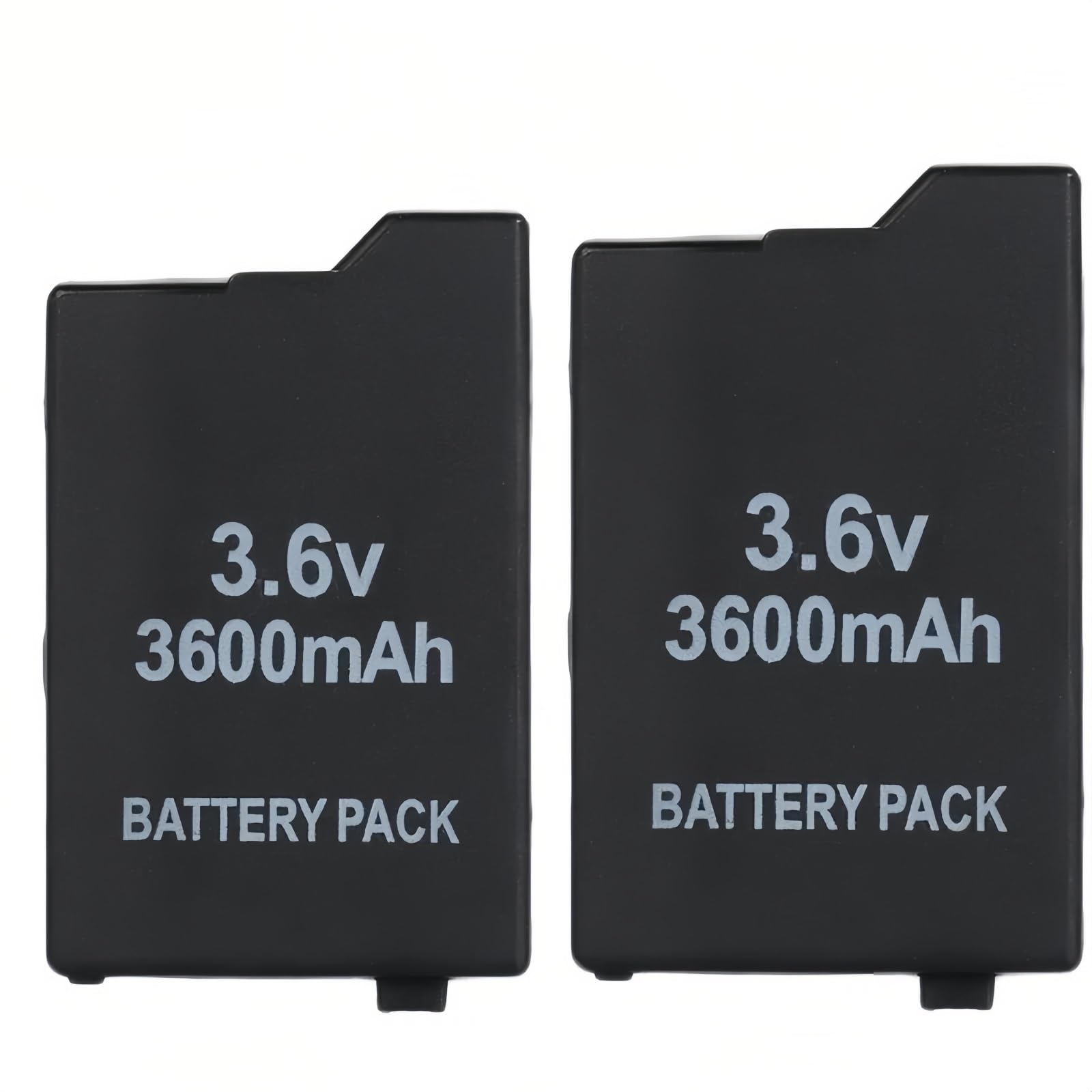 Batería Recargable de Litio de 3600 mAh for Mando de Consola 3,6 V. Compatible con Sony PSP2000 y 3000.(2PCS)