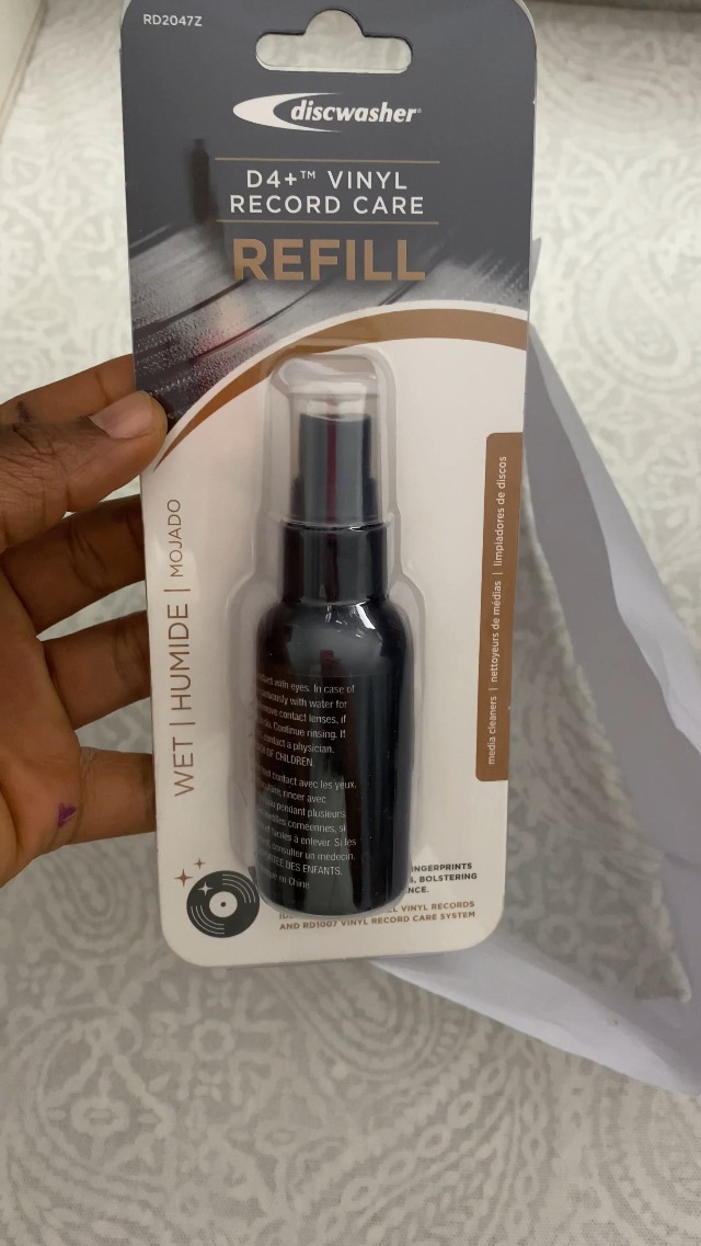 Amazon.com: Discwasher RD2047Z D4+ Vinyl Record Care Refill, 1.69