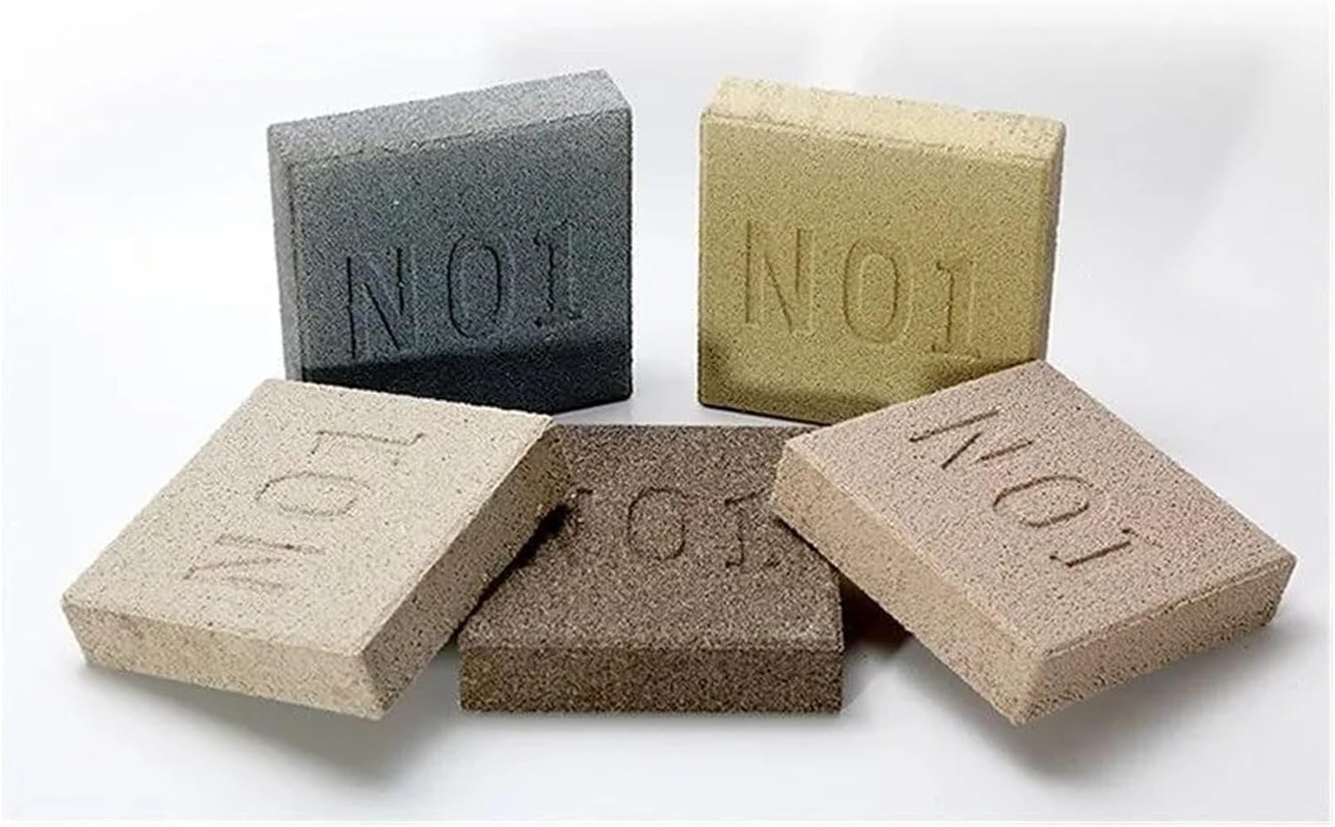 2PCS Nano Ceramic Filter Brick for Aquarium, Bio Filter Block for Marine & Freshwater Fish Tank Canister Filtration