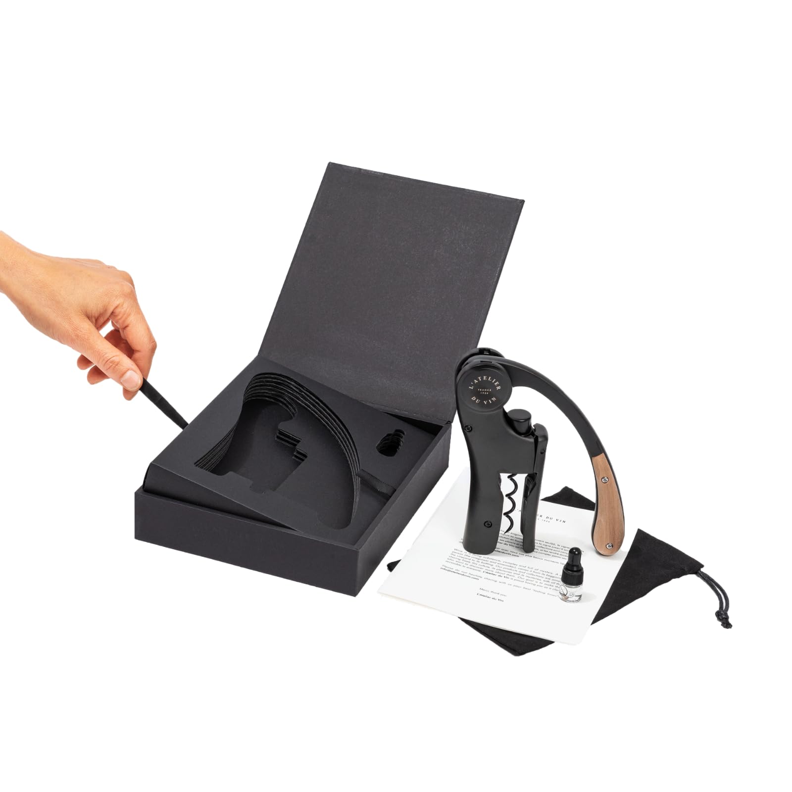 Oeno Motion Black & Wood - L'Atelier du Vin image 4