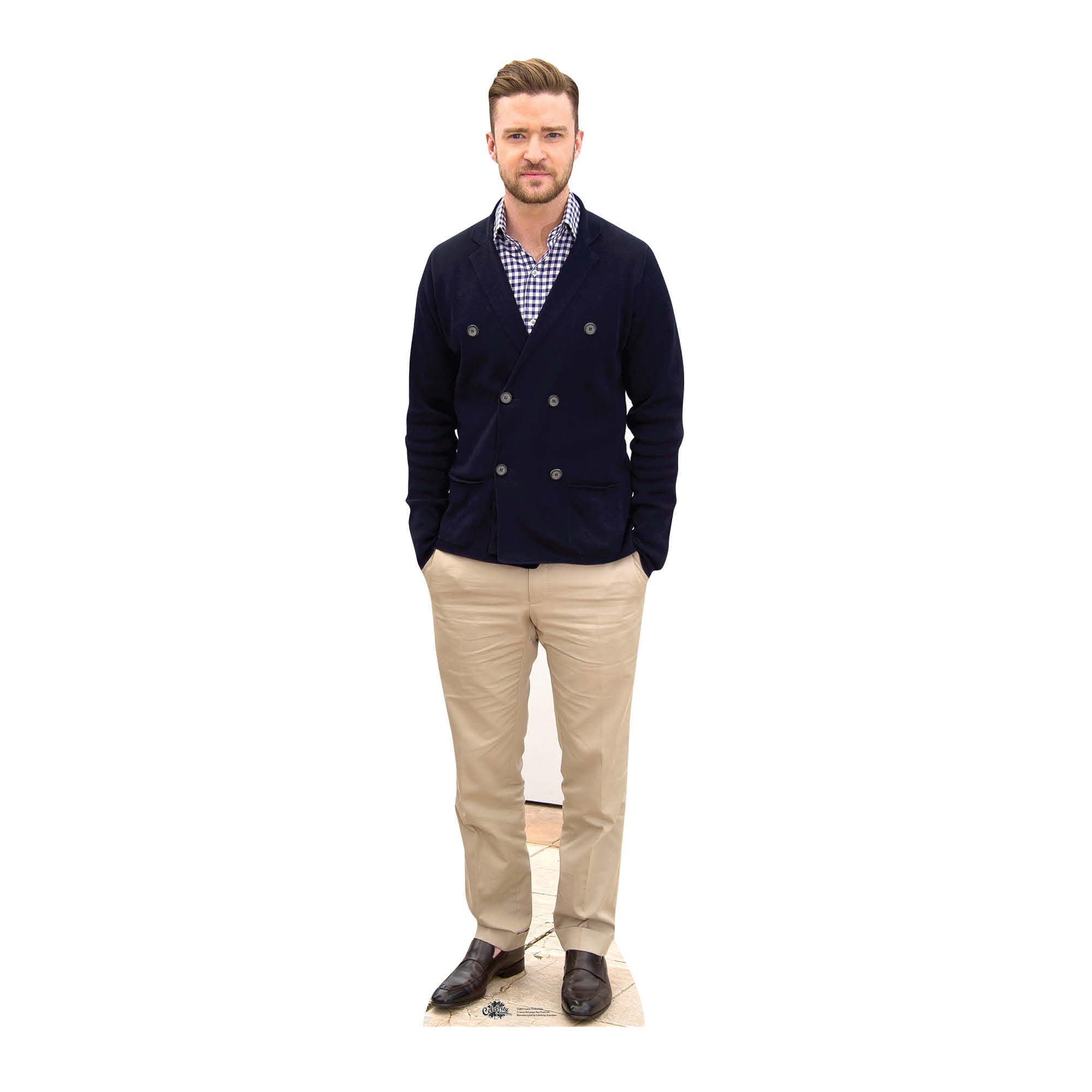 STAR CUTOUTS Justin Timberlake 182cm Lifesize Cardboard Cutout