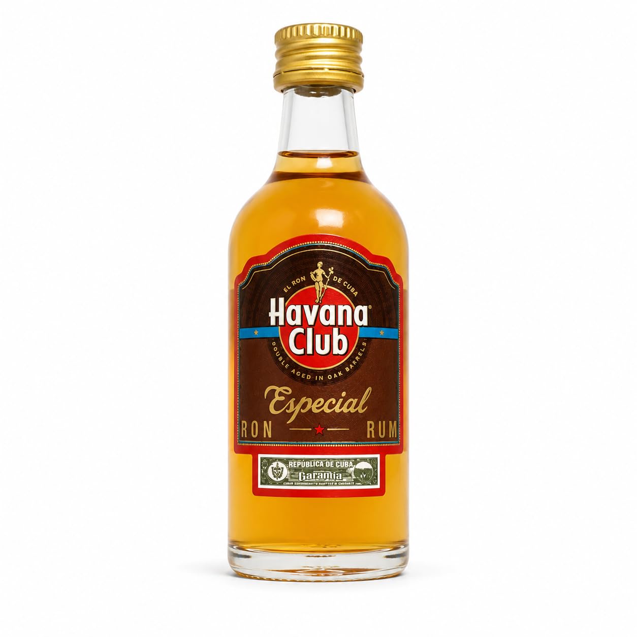 Havana Club Especial Ron Añejo Cubano, Miniatura 5cl, Pack de 12 Unidades, 37,5% Vol.