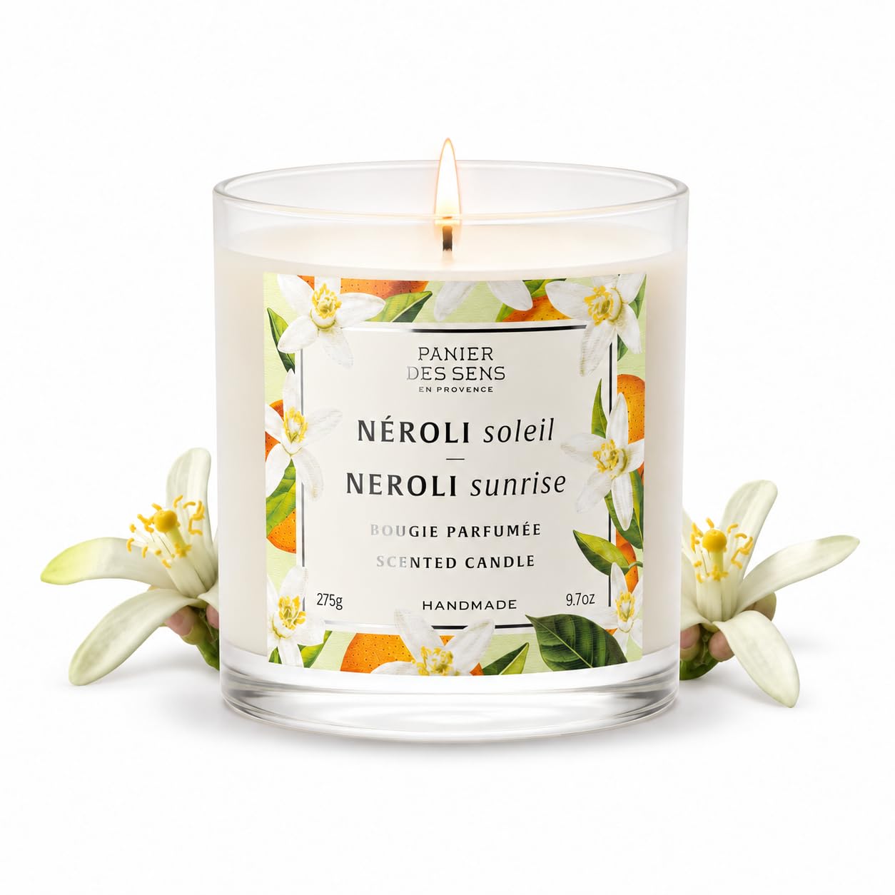 Panier des Sens Neroli Scented Candle, 9.7 oz