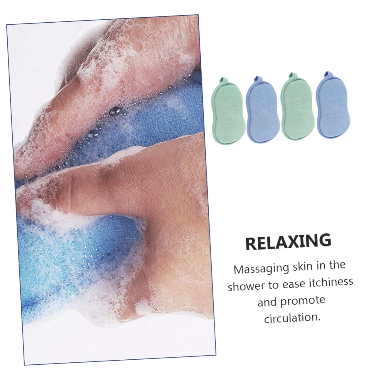 minkissy Lot De 3 Brosses Exfoliantes Double Face Pour Le Corps Et La Pour Nouveau-nés Enfants Tout-petits Bébés Mousse Riche Et Forte Capacité De Nettoyage 4 Pièces X 3