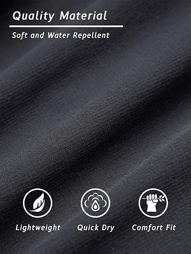 Miniatura 6 de TACVASEN Pantalones cargo para hombre, 5 bolsillos, resistentes al agua, ligeros, de secado rápido, elásticos, para senderismo, trabajo, viajes