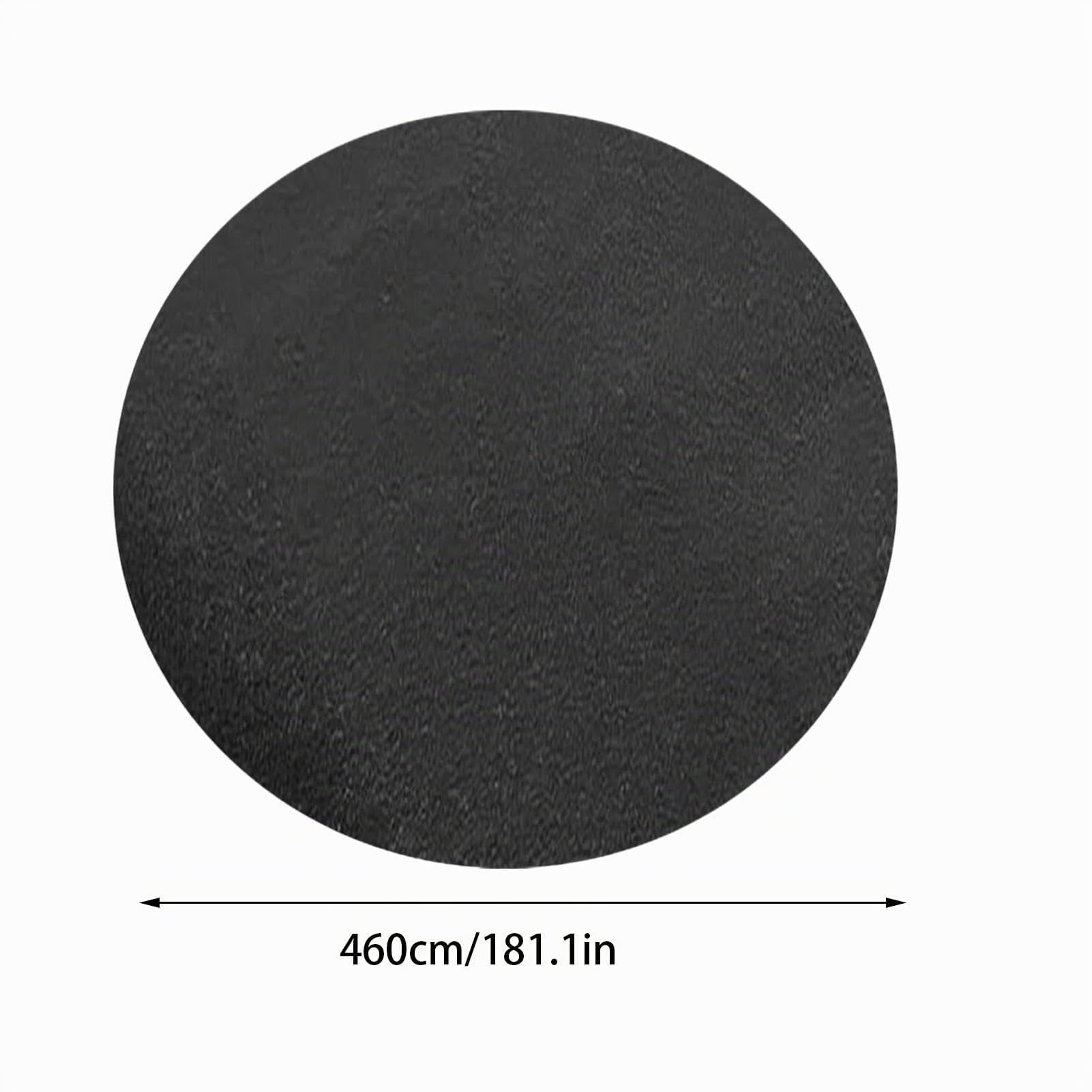 Tapis De Sol De Piscine, Tapis De Revêtement De Piscine Rond, Coussin De Protection De Piscine Tapis Bain À Remous pour Éviter Les Crevaisons Et Prolonger La Durée De Vie du Revêtement 4,6m