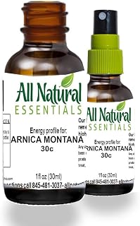 SkiPack hipamus Arnica Homeopathic Remedy Relief Bruises Sore Muscle Soreness arnicare Homeopathy Joint Swelling sprains Muscle Arnica Montana Supplement All Natural 1oz Spray Kosher (30C)