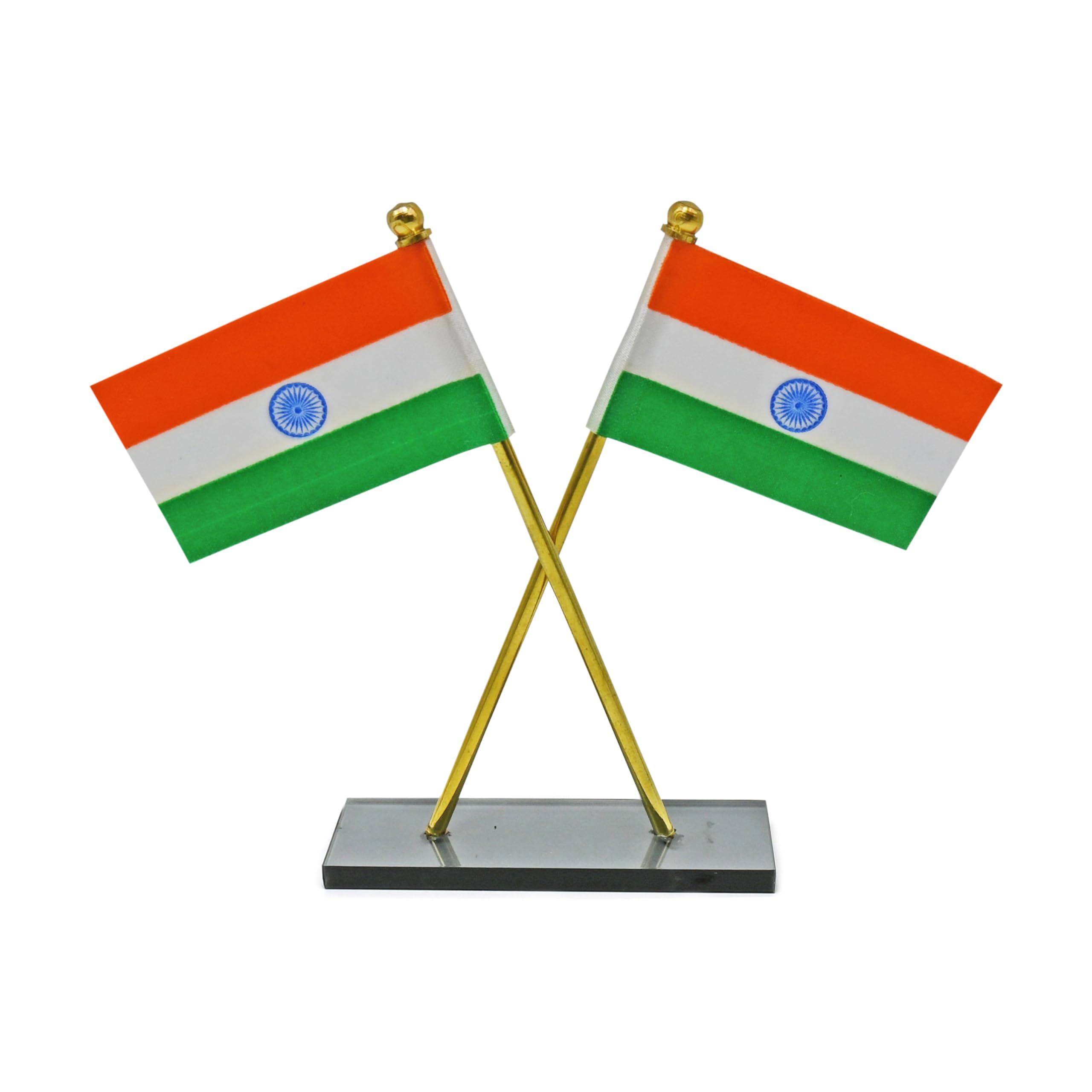 TRILOK IDOLS Indian Flag for Car Dashboard, Flag for Office Table, Flag for Study Table (Car Dashboard Flag) (B0CJKZNVQV) Amazon Price History, Amazon Price Tracker